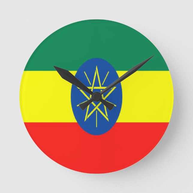 Ethiopia faith and hope round clock (Front)