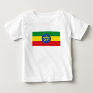 Ethiopia Flag Baby T-Shirt