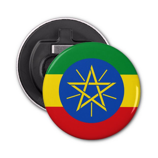Ethiopia Flag Bottle Opener (Front)