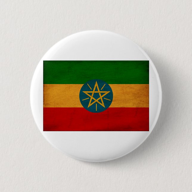 Ethiopia Flag Buttons (Front)