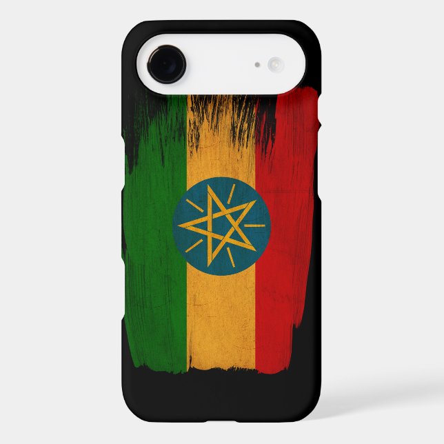 Ethiopia Flag Case-Mate iPhone Case (Back)