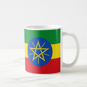 Ethiopia Flag Ceramic Mug