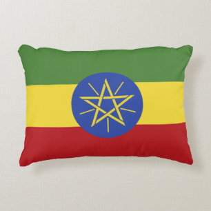 Ethiopia flag decorative cushion