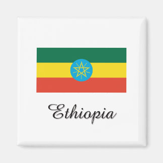 Ethiopia Flag Design Magnet