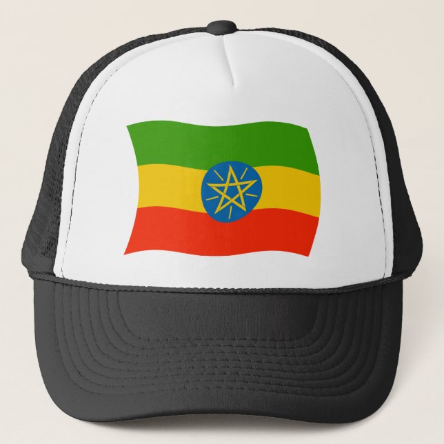 Ethiopia Flag Hat (Front)