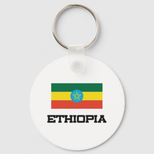 Ethiopia Flag Key Ring