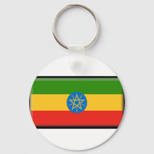 Ethiopia Flag Key Ring