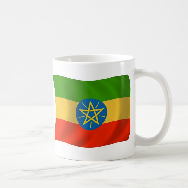 Ethiopia Flag Mug (Right)