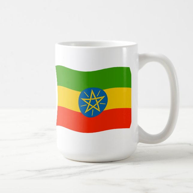 Ethiopia Flag Mug (Right)