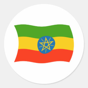 Ethiopia Flag Sticker