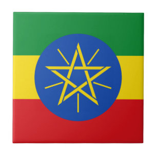 Ethiopia Flag Tile