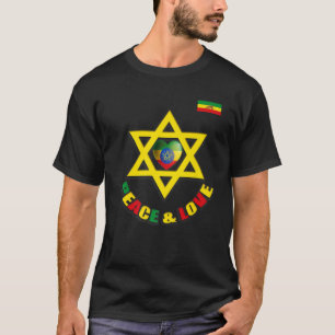Ethiopia Flag, Unity/Peace T-Shirt