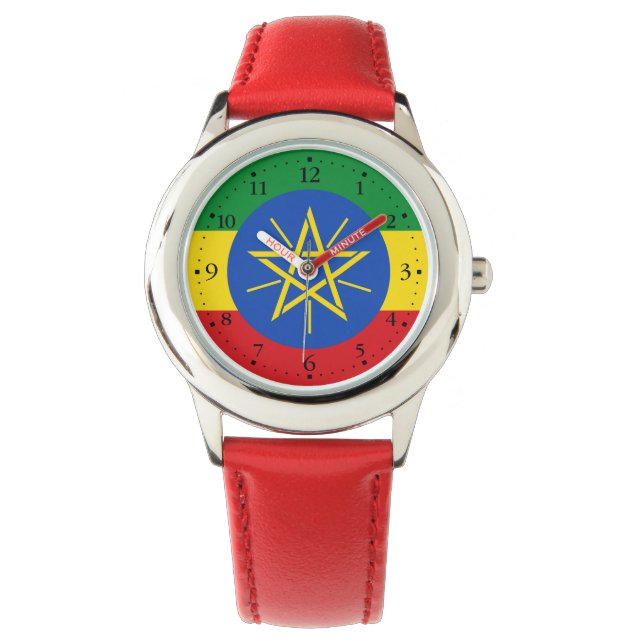 Ethiopia Flag Watch (Front)