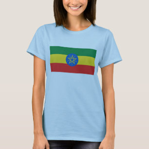 Ethiopia Flag x Map T-Shirt
