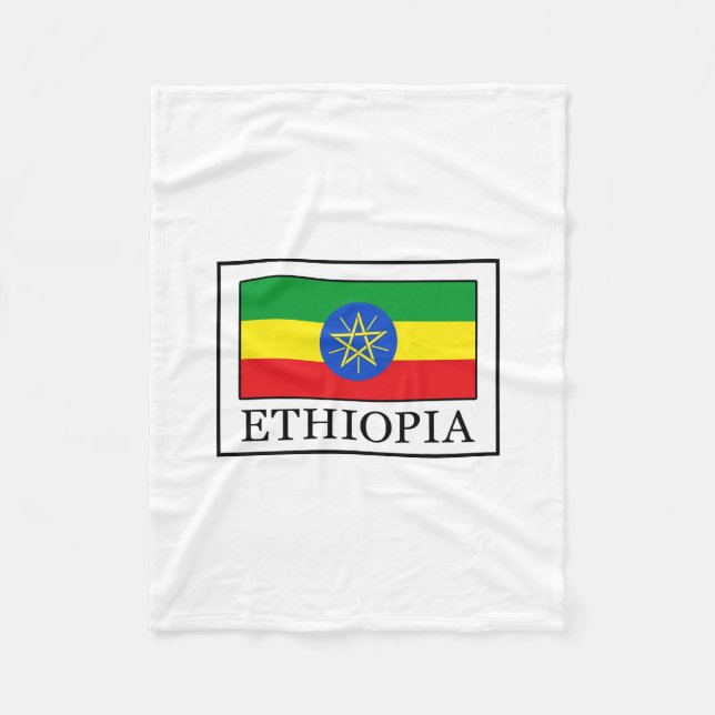 Ethiopia Fleece Blanket (Front)