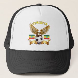 Ethiopia Football Designs Trucker Hat