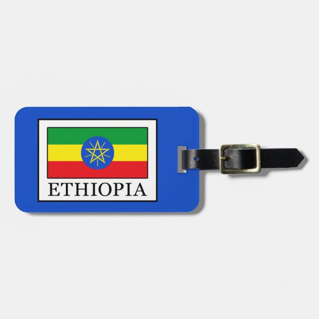 Ethiopia Luggage Tag (Front Horizontal)