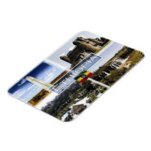 Ethiopia - Mosaic - Magnet