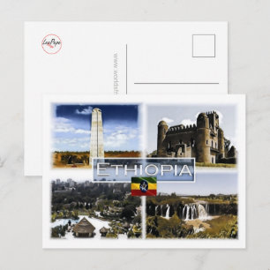 Ethiopia - Mosaic - Postcard