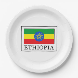 Ethiopia Paper Plate