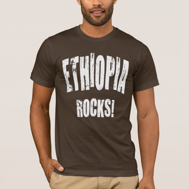 Ethiopia Rocks! T-Shirt (Front)
