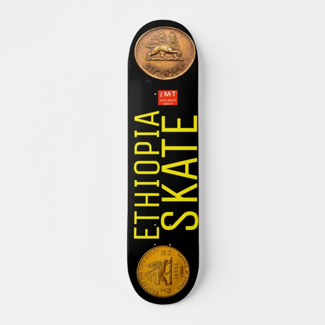 ETHIOPIA SKATE  Skateboard, 7¾" Deck Skateboard (Front)