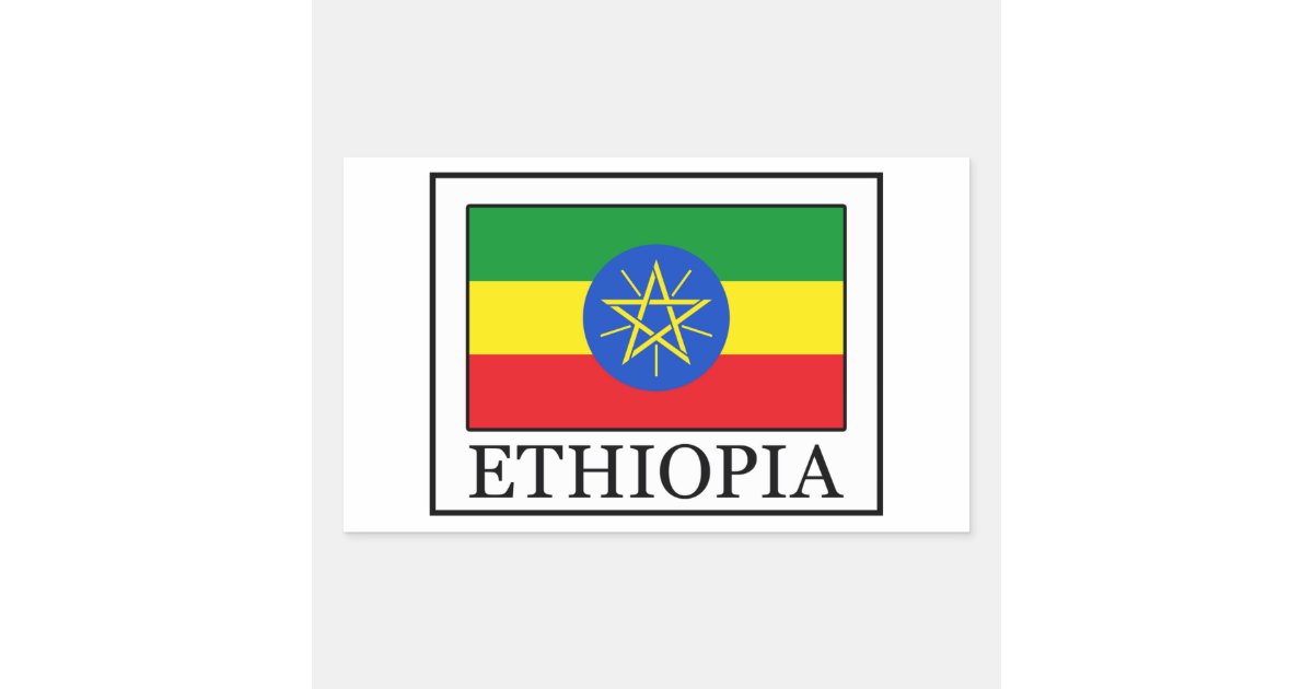 Ethiopia sticker Zazzle