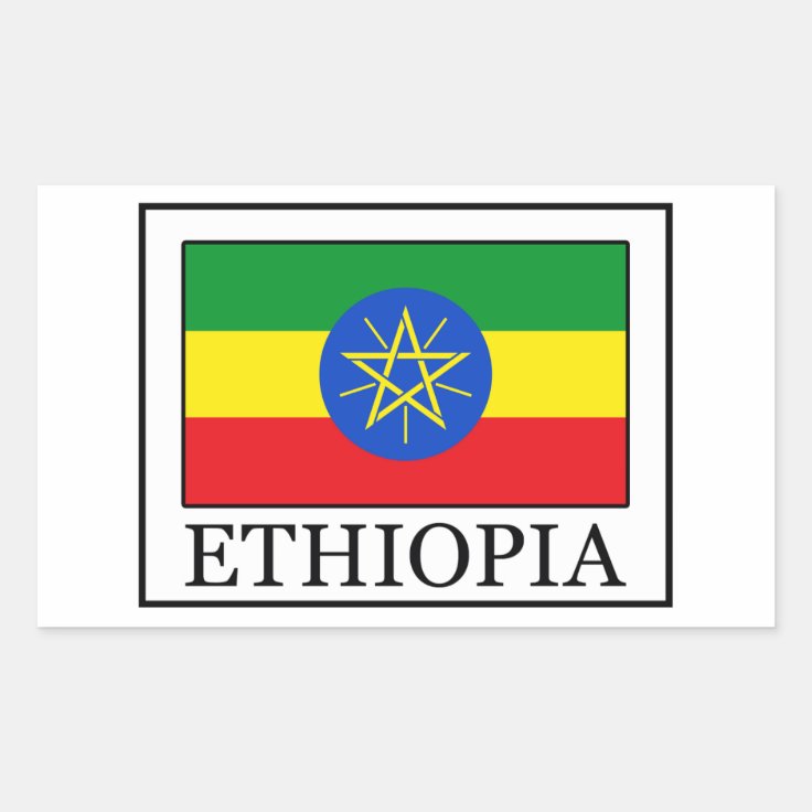 Ethiopia sticker Zazzle