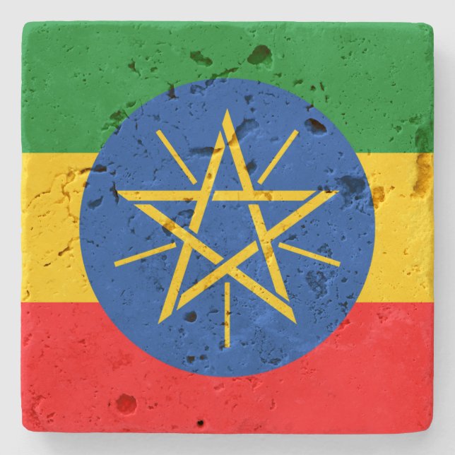Ethiopia Stone Coaster (Front)