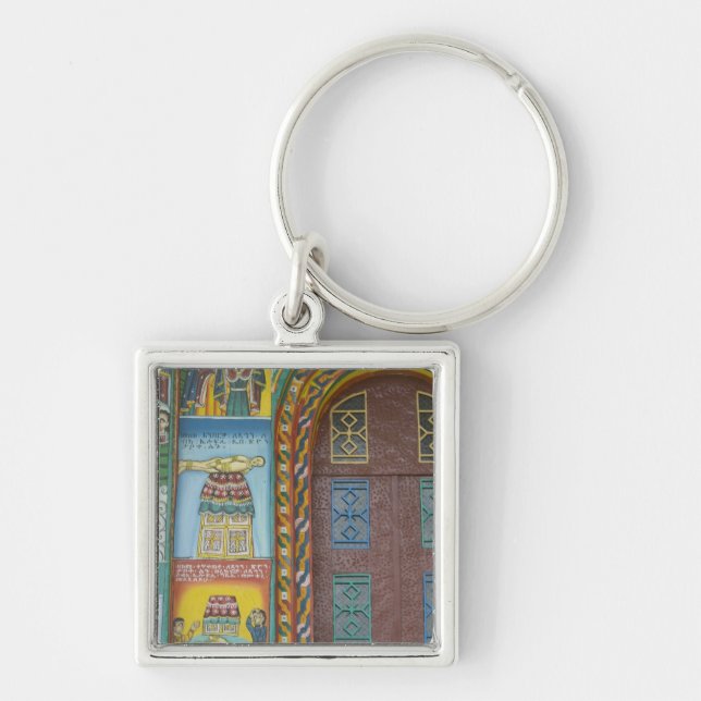 Ethiopia:  Tigray Region, Axum, Christ Church, Key Ring (Front)