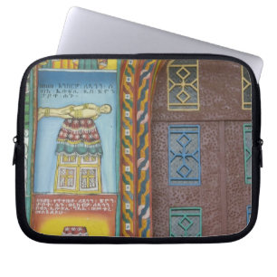 Ethiopia: Tigray Region, Axum, Christ Church, Laptop Sleeve