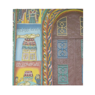 Ethiopia: Tigray Region, Axum, Christ Church, Notepad