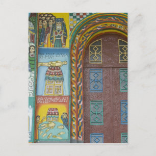 Ethiopia:  Tigray Region, Axum, Christ Church, Postcard