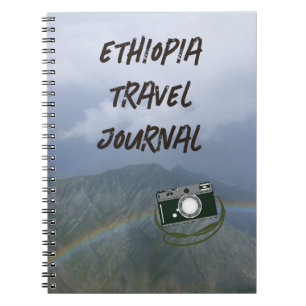 Ethiopia Travel Journal Notebook / Memory Keepsake