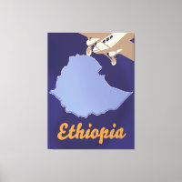 Ethiopia travel poster