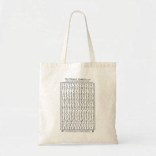 Ethiopian Alphabet - Amharic Fidel Tote Bag