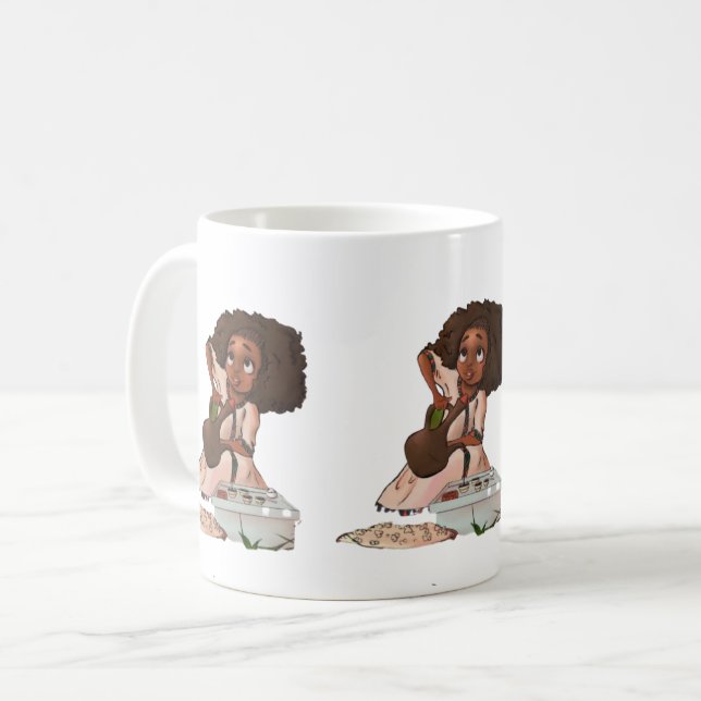 Ethiopian coffee cermony|Buna cermony Mug (Front Left)