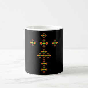 Ethiopian Cross Art Ethiopian Traditional Clothes Coffee Mug
