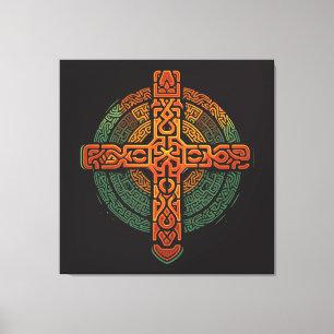 Ethiopian Cross Canvas Print