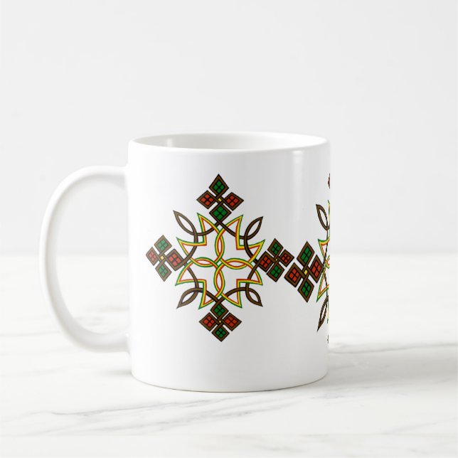 Ethiopian Cross Classic Mug (Left)