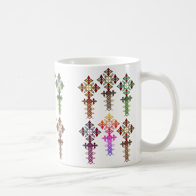 Ethiopian Cross Classic Mug (Right)
