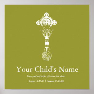 Ethiopian Cross - Commemorative Poster