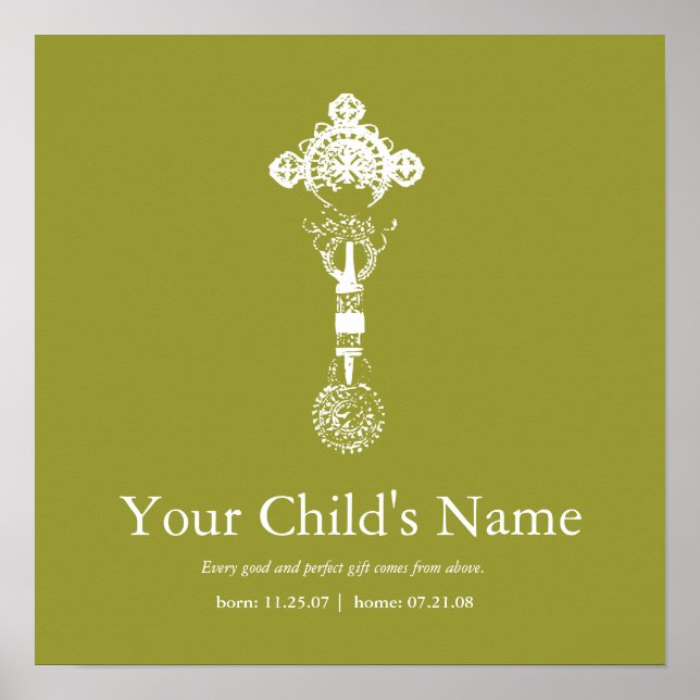 Ethiopian Cross - Commemorative Poster (Front)