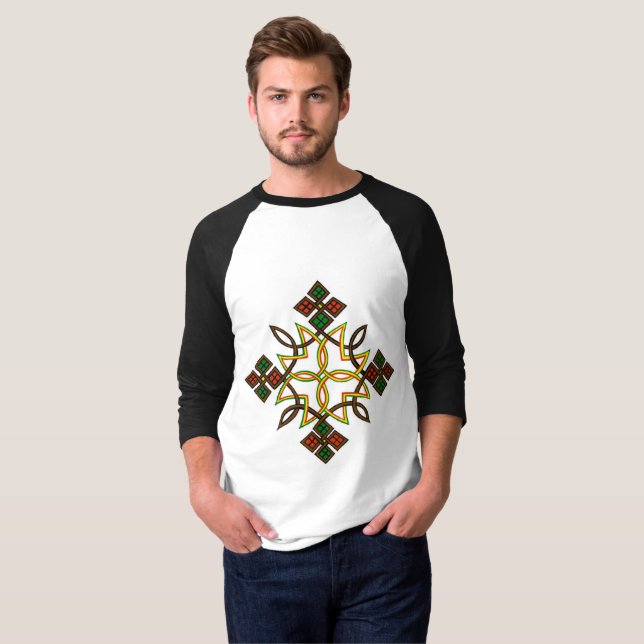 Ethiopian Cross T-Shirts, Jerseys, Tees SweatShirt (Front Full)