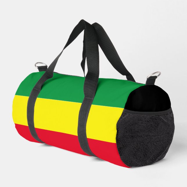 Ethiopian Flag Duffle Bag (Right Corner)