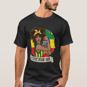 Ethiopian Girl Ethiopia Gifts T-Shirt