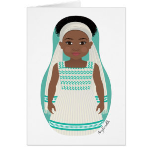 Ethiopian Matryoshka Card