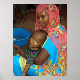 Ethiopian Mother and Child poster