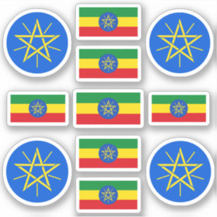 Ethiopian national symbols /Coat of arms and flag
