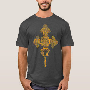 Ethiopian Orthodox Church Cross T-Shirt